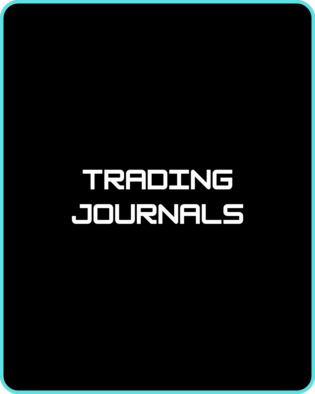Trading Journals